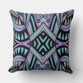 Mazipoodlesニューフィッシュヘッド葉ズジャズファンクB 3 クッション (正面)