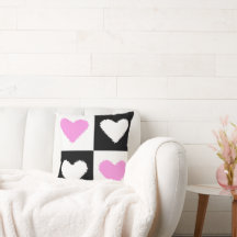 Mazipoodlesハート抽象ピンク