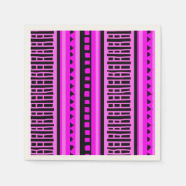 MAZIPOODLESリストライプのブド編み物パターン001 B スタンダードカクテルナプキン