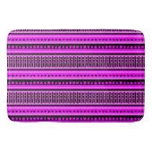 MAZIPOODLESリストライプのブド編み物パターン001 B バスマット (正面)