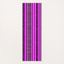 MAZIPOODLESリストライプのブド編み物パターン001 B ヨガマット