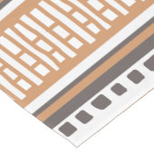 MAZIPOODLESリストライプのブド編み物パターン120 ショートテーブルランナー (コーナー)