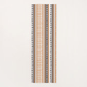 MAZIPOODLESリストライプのブド編み物パターン120 ヨガマット (裏面)