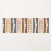 MAZIPOODLESリストライプのブド編み物パターン120 ヨガマット (正面(横))