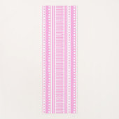 MAZIPOODLESリストライプのブ編み物パターン174 ヨガマット (正面)