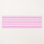 MAZIPOODLESリストライプのブ編み物パターン174 ヨガマット (正面(横))