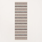 MAZIPOODLESリストライプのブ編み物パターン174 ヨガマット (正面)