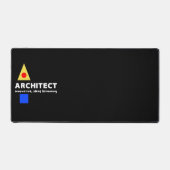 Mazipoodles建築家Innovative デスクマット (正面)