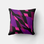 Mazipoodles抽象パース黒紫 クッション (裏面)