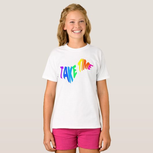Mazipoodles時間2 - Rainbow Tシャツ (正面フル)