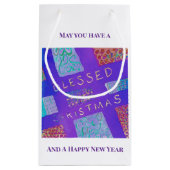 MAZIPOODLES クリスマス祝福  スモールペーパーバッグ (裏面)