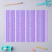 MAZIPOODLES ストライプ リブ編みパターン 078 B 薄葉紙 (クラフト)