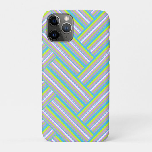 MAZIPOODLES ヘリンボーン ストライプ スパゲッティ 54 Case-Mate iPhoneケース (裏)