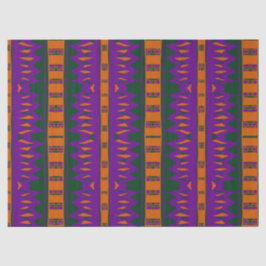 Mazipoodles Afrofuturist Pattern - Purple Green  薄葉紙