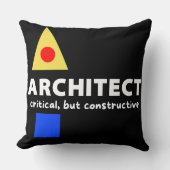 Mazipoodles Architect Critical クッション (正面)
