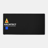 Mazipoodles Architect Critical デスクマット (正面)