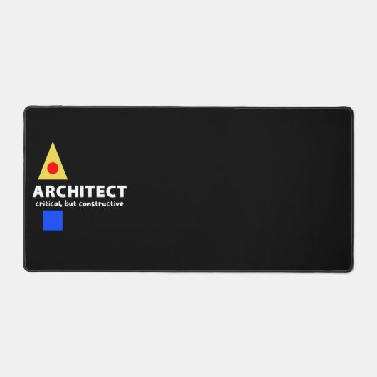 Mazipoodles Architect Critical デスクマット (正面)