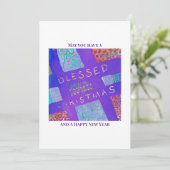 MAZIPOODLES Blessed Christmas シーズンカード (スタンド正面)