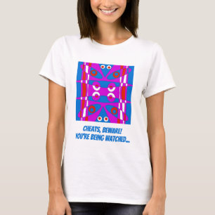 Mazipoodles Cheatsあなたは監視されている用心 Tシャツ