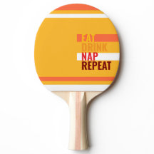 MAZIPOODLES Eat Drink Nap Repeat Orange