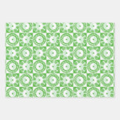 MAZIPOODLES Ethnic Solar Mid Century Modern 04 ラッピングペーパーシート (正面2)