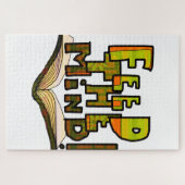 MAZIPOODLES Feed The Mind 006 ジグソーパズル (横)