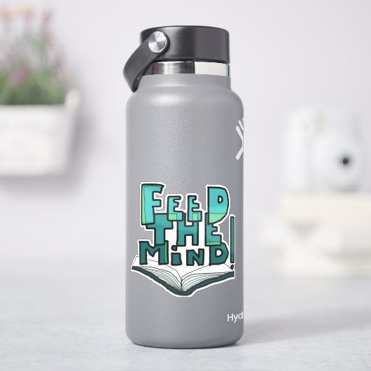 MAZIPOODLES Feed The Mind 066 シール (HydroFlask)