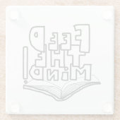 MAZIPOODLES Feed The Mind 077  ガラスコースター (裏面)