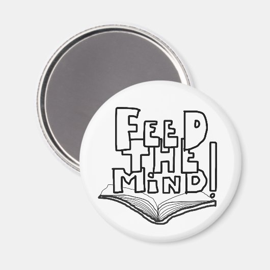 MAZIPOODLES Feed The Mind 077  マグネット (正面/裏面)