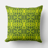 Mazipoodles Neuro Artアボカドナシホウレンソウ緑2 クッション (正面)