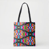 Mazipoodles Neuro Art - Rainbow 1 トートバッグ (正面)