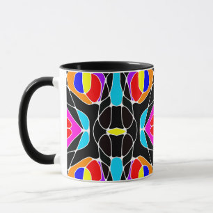 Mazipoodles Neuro Art - Rainbow 1 マグカップ