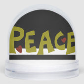 MAZIPOODLES Peace Olive Green (正面)