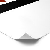 MAZIPOODLES Peace Olive Green ポスター (角)