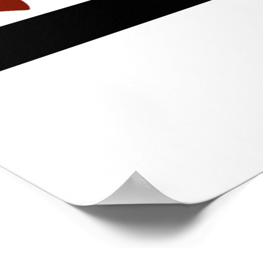 MAZIPOODLES Peace Olive Green ポスター (角)