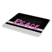 MAZIPOODLES Peace Pink カッティングボード (角)