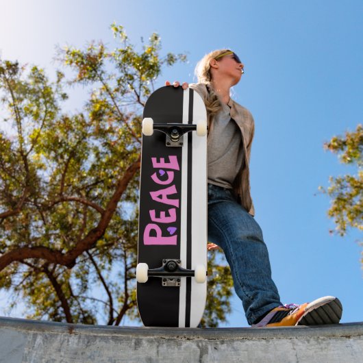 MAZIPOODLES Peace Pink スケートボード (室外1)