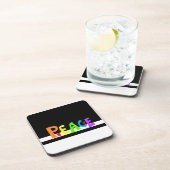 MAZIPOODLES Peace Rainbow コースター (右側)