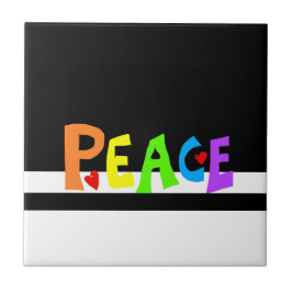 MAZIPOODLES Peace Rainbow タイル