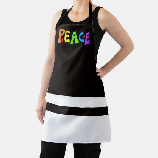 MAZIPOODLES Peace Rainbow 2 エプロン (インサイチュ)