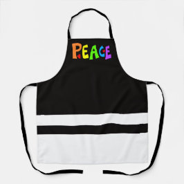 MAZIPOODLES Peace Rainbow 2 エプロン