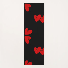 Mazipoodles Red Hearts ヨガマット