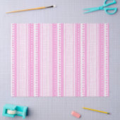 MAZIPOODLES Striped Ribbed Knitting Pattern 039 B  薄葉紙 (クラフト)