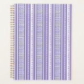 MAZIPOODLES Striped Ribbed Knitting Pattern 062 プランナー手帳 (正面)