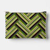 MAZIPOODLES Stripes Spaghetti 11 Herringbone  アクセサリーポーチ (正面)