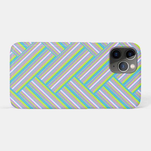 MAZIPOODLES Stripes Spaghetti 54 Herringbone  Case-Mate iPhoneケース (裏面(横))