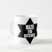 MAZOL TOVのおもしろいなユーモアCHANUKKAHハヌカー コーヒーマグカップ (正面左)