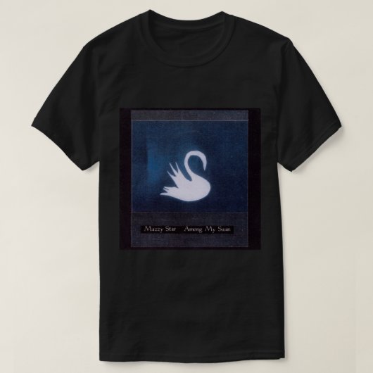 Mazzy Star私のスワンのアルバムのカバー写真の間 Tシャツ (デザイン正面)