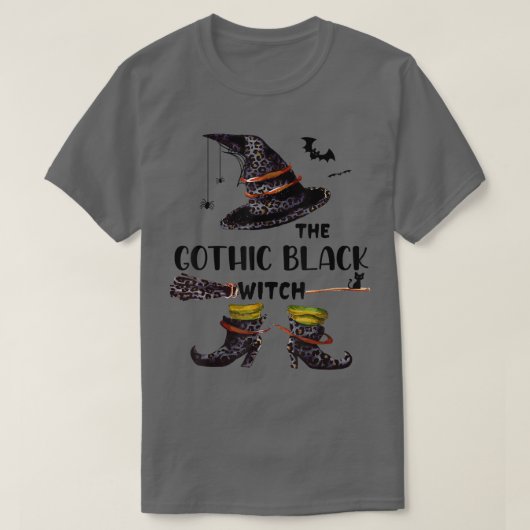 Mbイムザグラード生徒魔女おかしいハロウィンファミリー Tシャツ (デザイン正面)