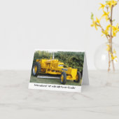 MB力のグレーダーとのインターナショナル"M" カード (黄色い花)